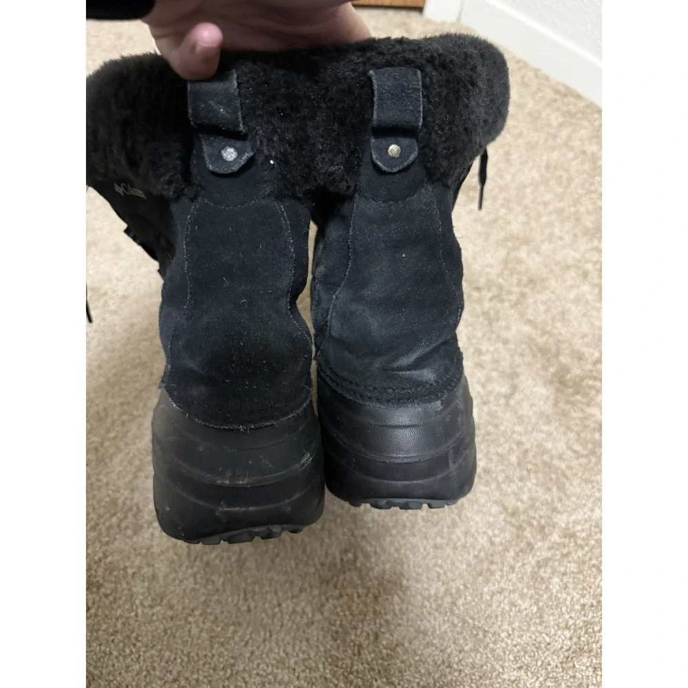columbia sierra summette Black Winter Boots Woman's Size 11
